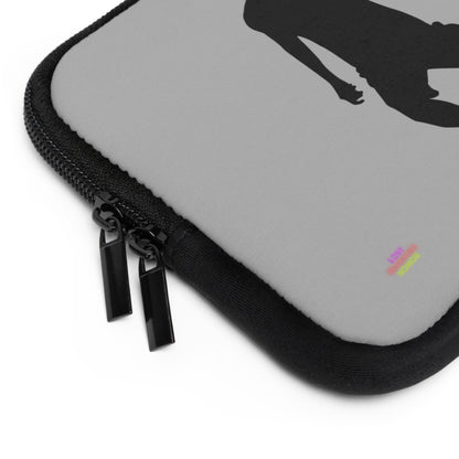 Laptop Sleeve: Soccer Lite Grey