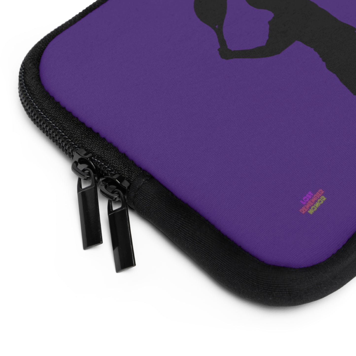 Laptop Sleeve: Tennis Purple