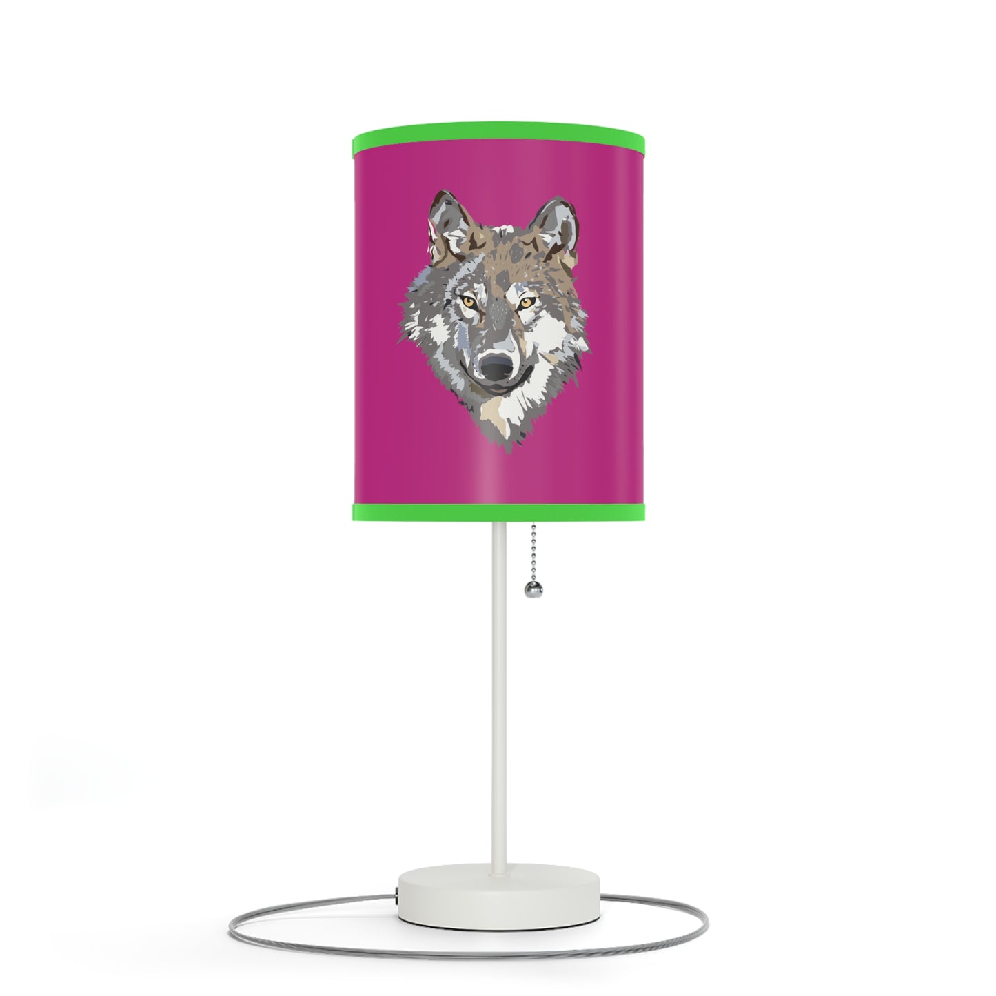 Lamp on a Stand, US|CA plug: Wolves Pink