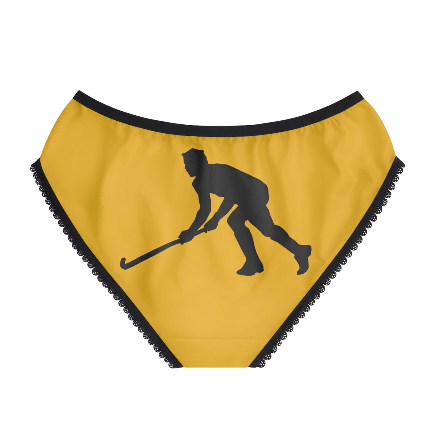 Women's Briefs: Hockey Yellow