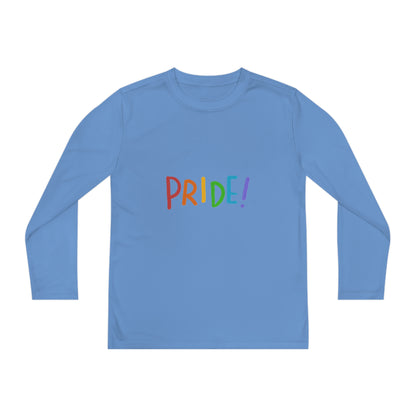 Youth Long Sleeve Competitor Tee: LGBTQ Pride 