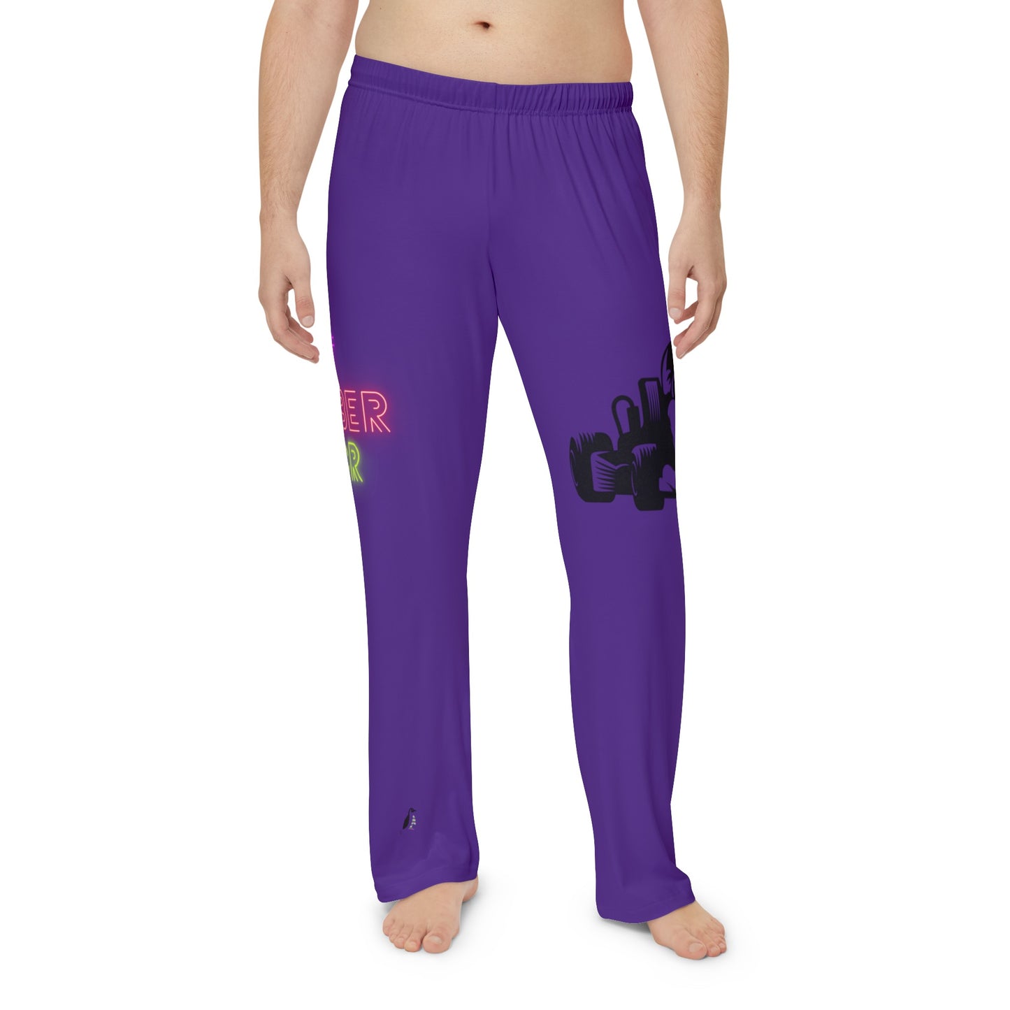 Men's Pajama Pants: Racing Purple