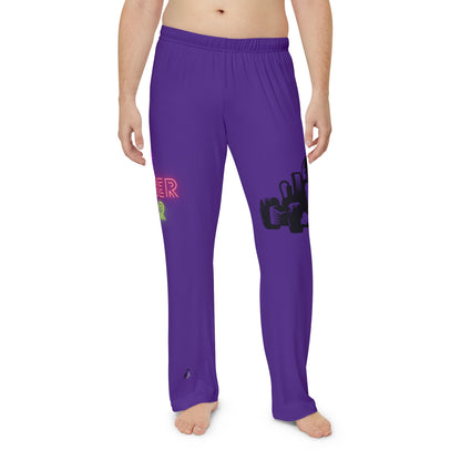 Men's Pajama Pants: Racing Purple