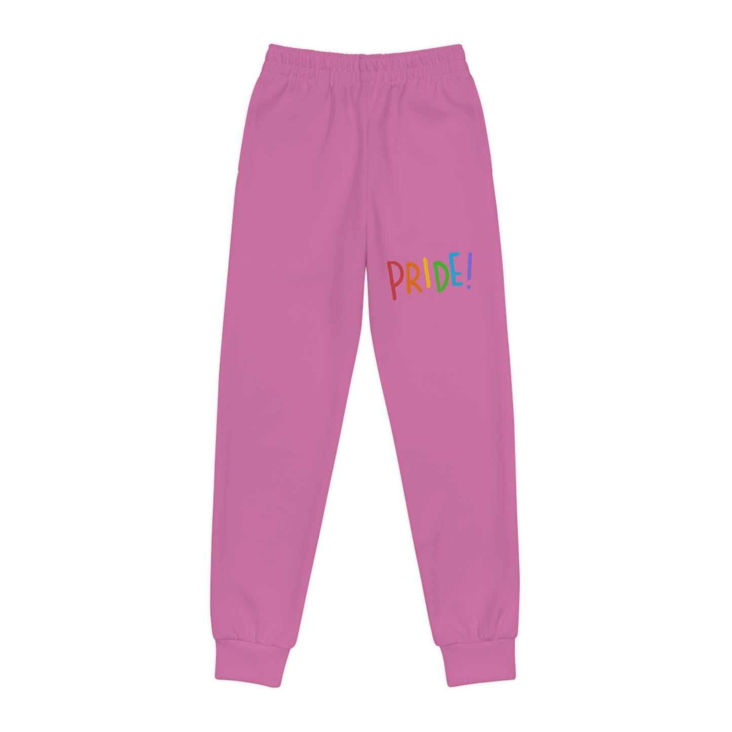 Youth Joggers: LGBTQ Pride Lite Pink