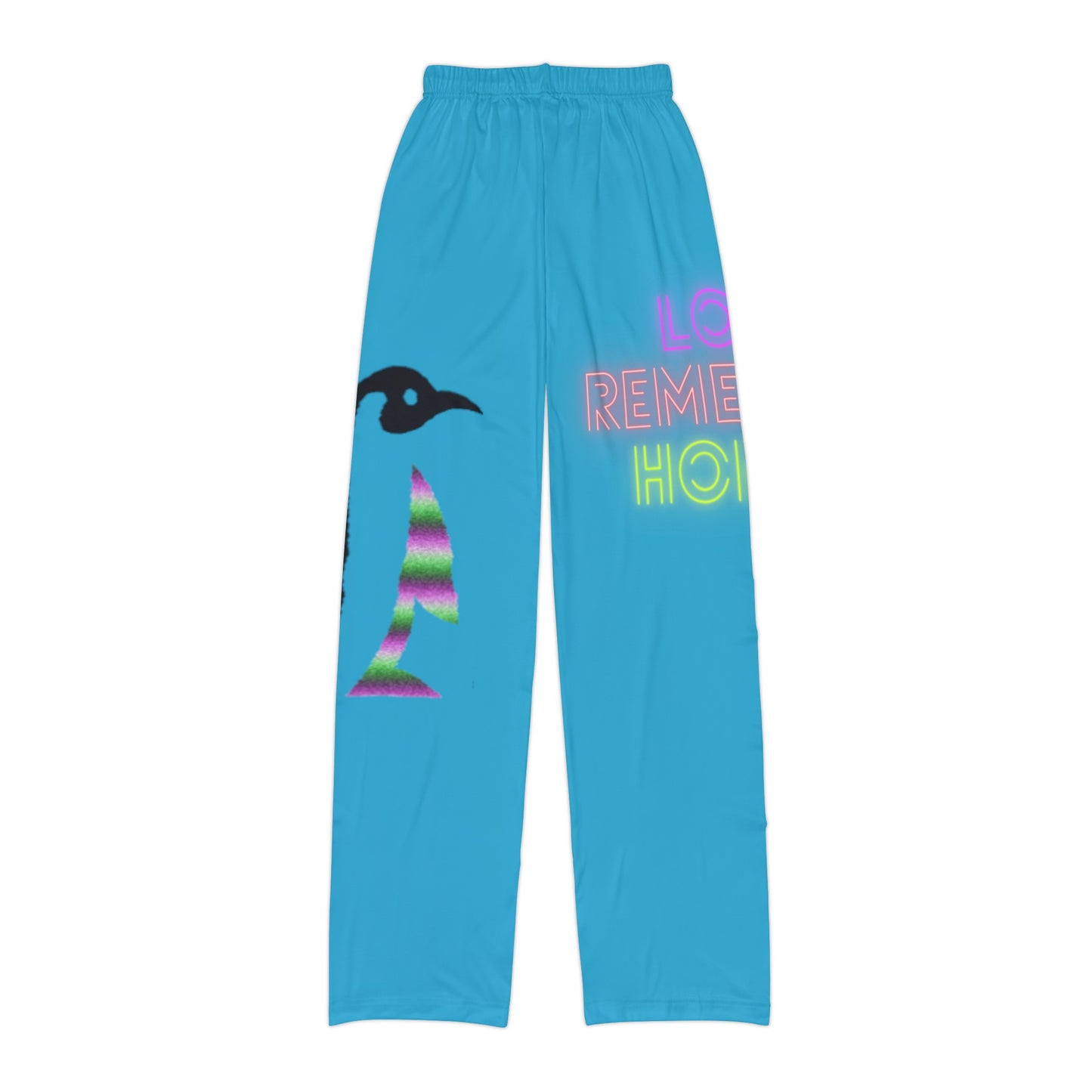 Kids Pajama Pants: Lost Remember Honor Turquoise 