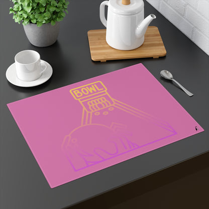 Placemat, 1pc: Bowling Lite Pink