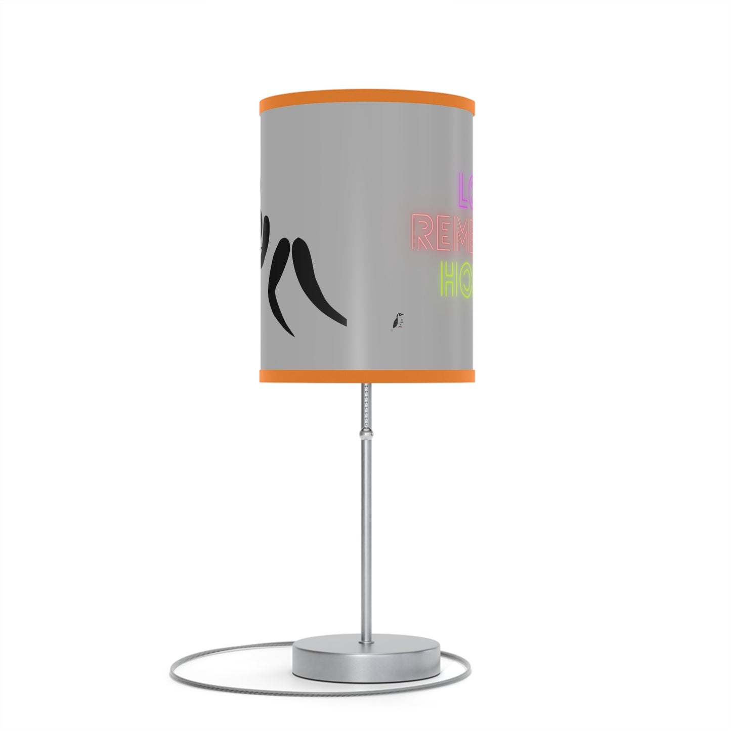 Lamp on a Stand, US|CA plug: Wrestling Lite Grey