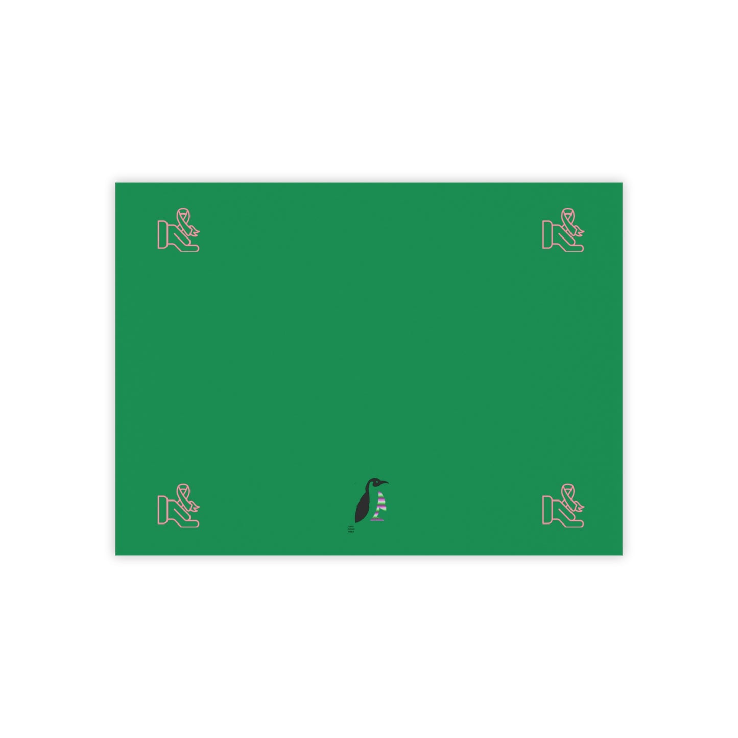 Post-it® Note Pads: Fight Cancer Dark Green