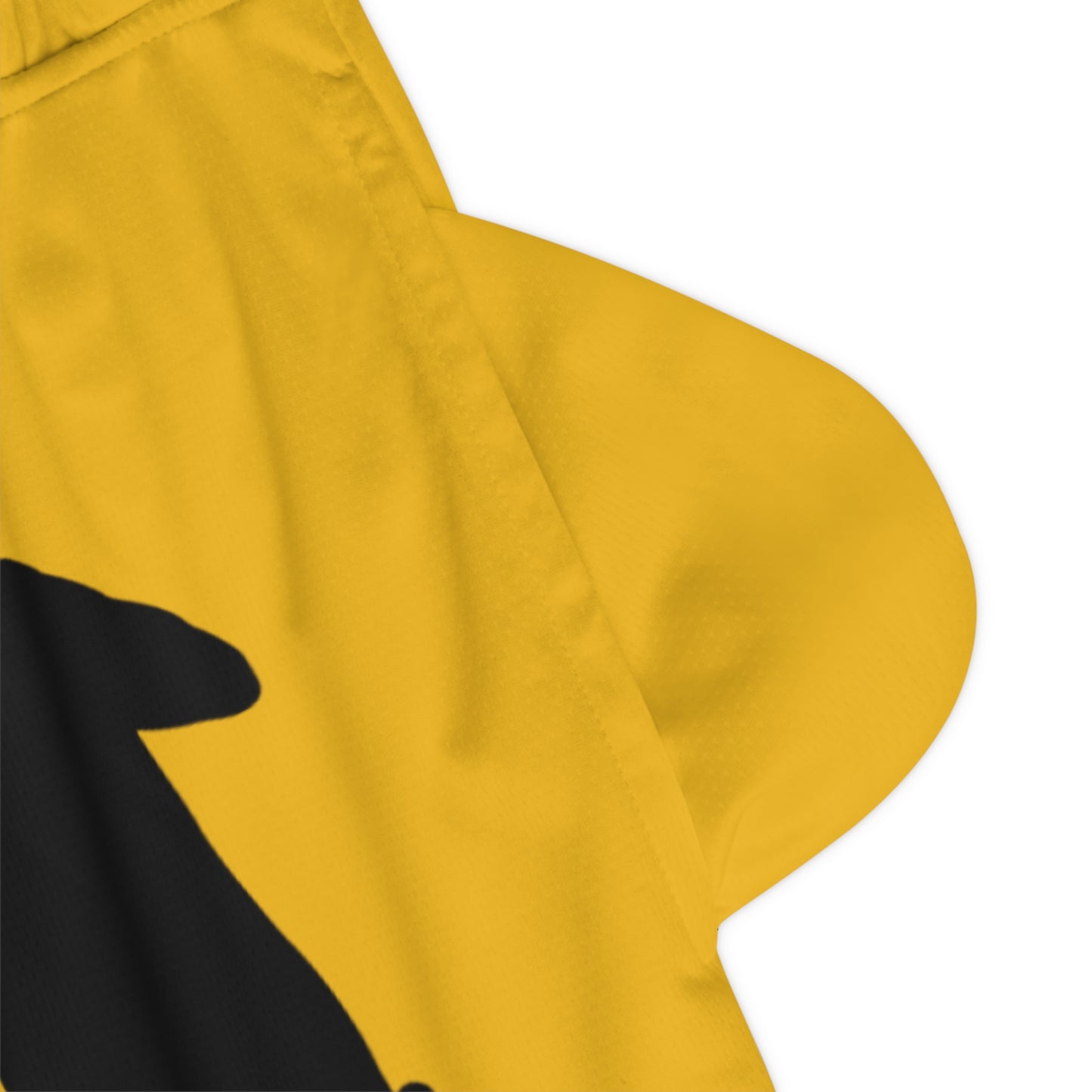 Basketball Rib Shorts: Soccer Yellow