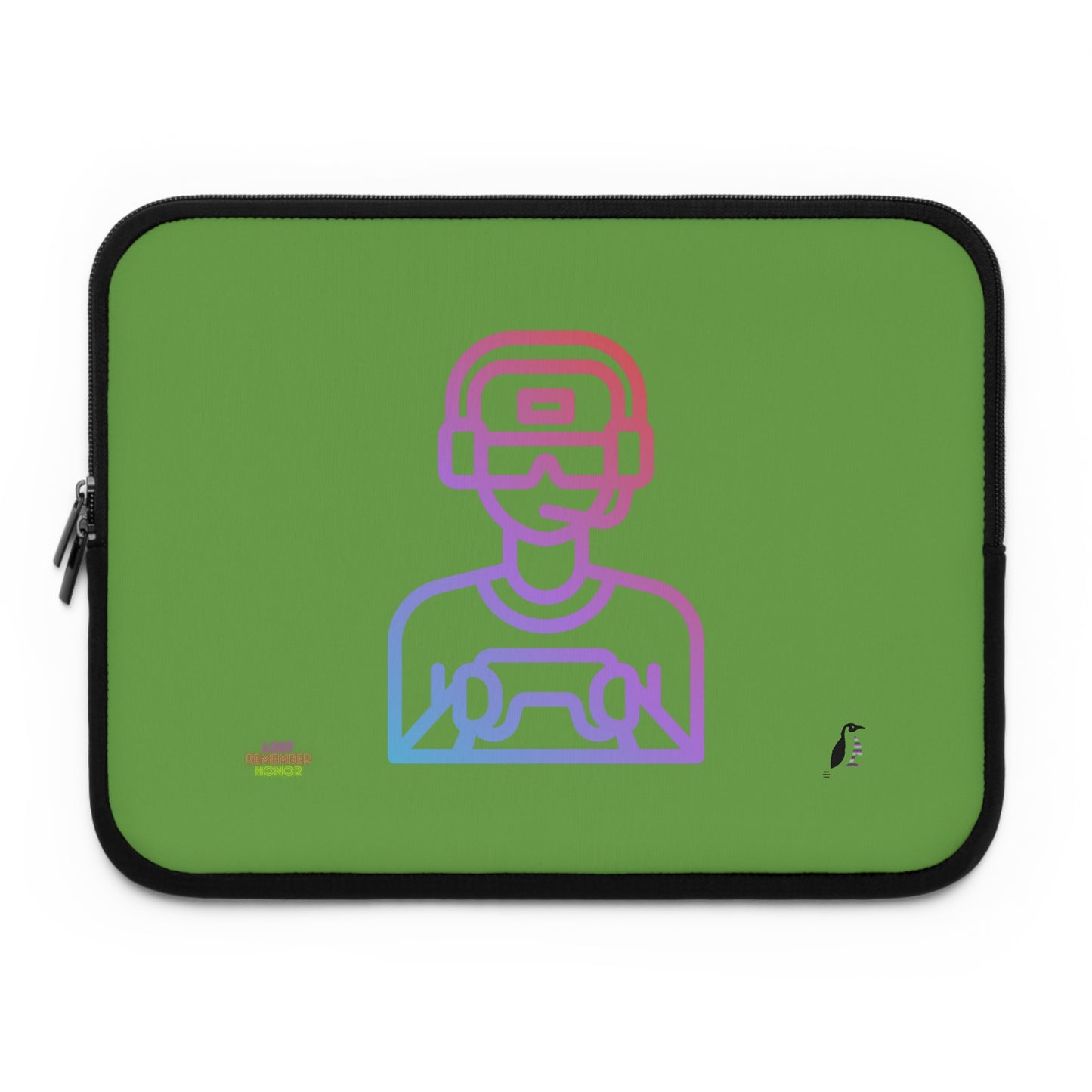 Laptop Sleeve: Gaming Green