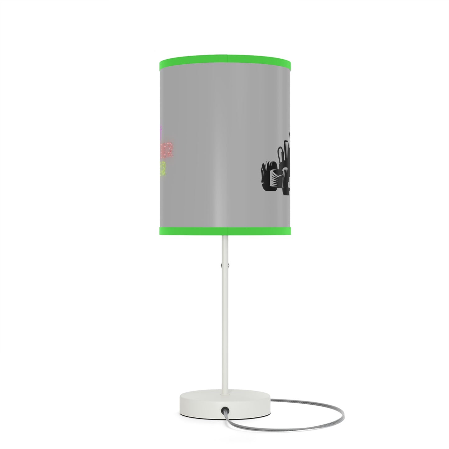 Lamp on a Stand, US|CA plug: Racing Lite Grey