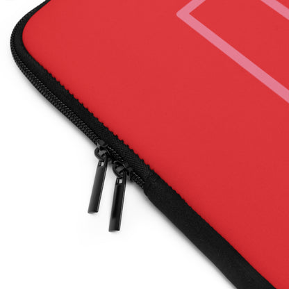 Laptop Sleeve: Fight Cancer Red