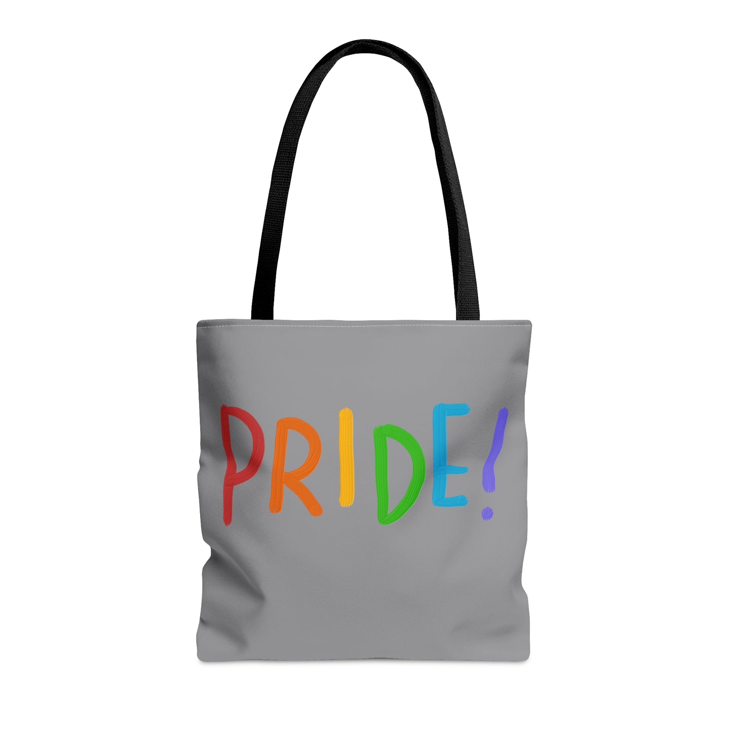 Tote Bag: LGBTQ Pride Grey