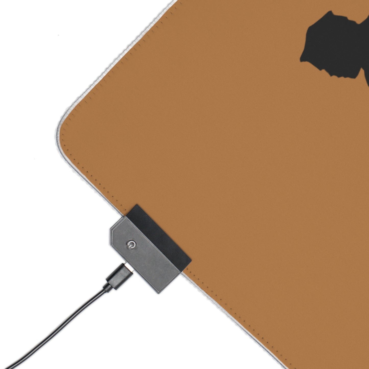 LED Gaming Mouse Pad: Hockey Lite Brown