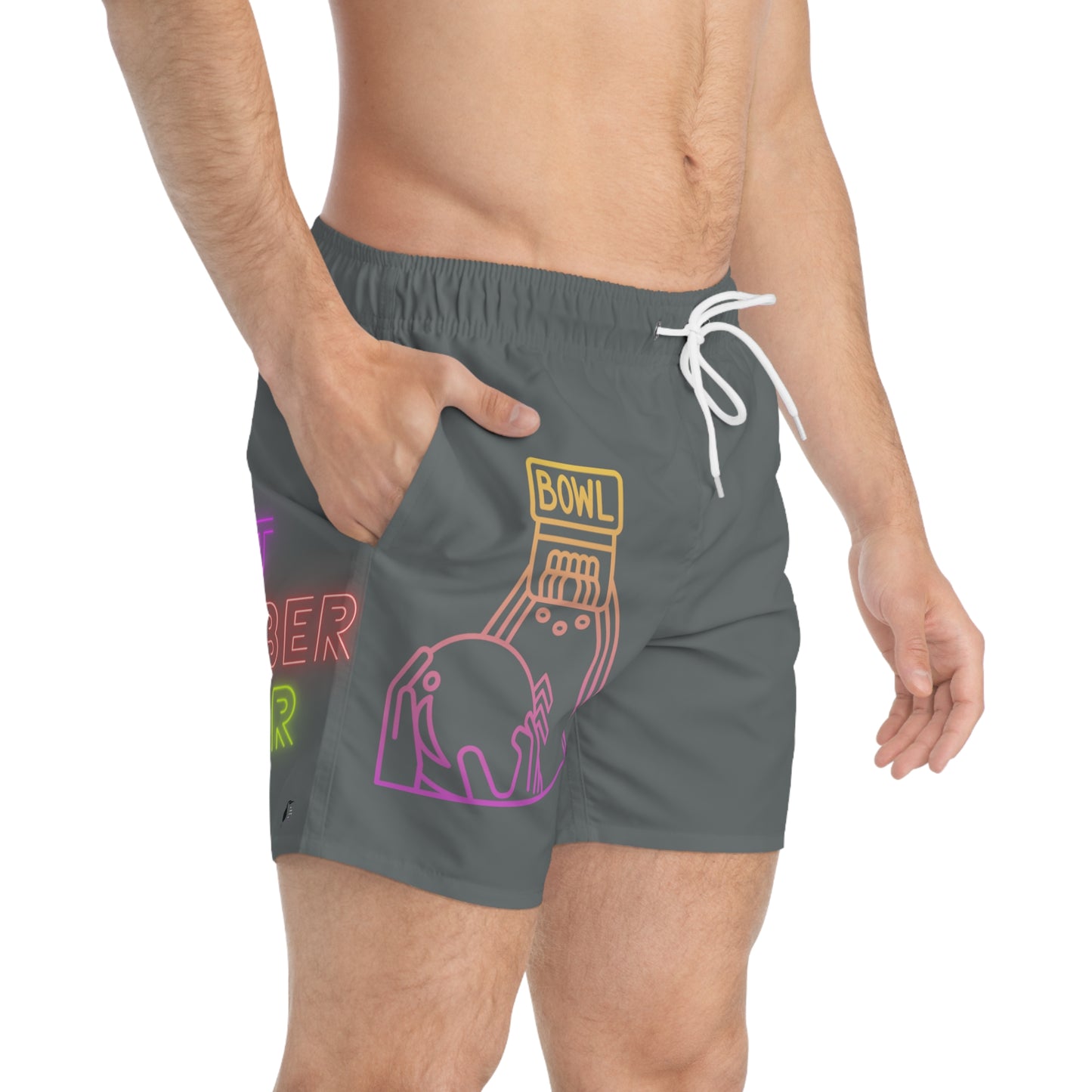 Swim Trunks: Bowling Dark Grey