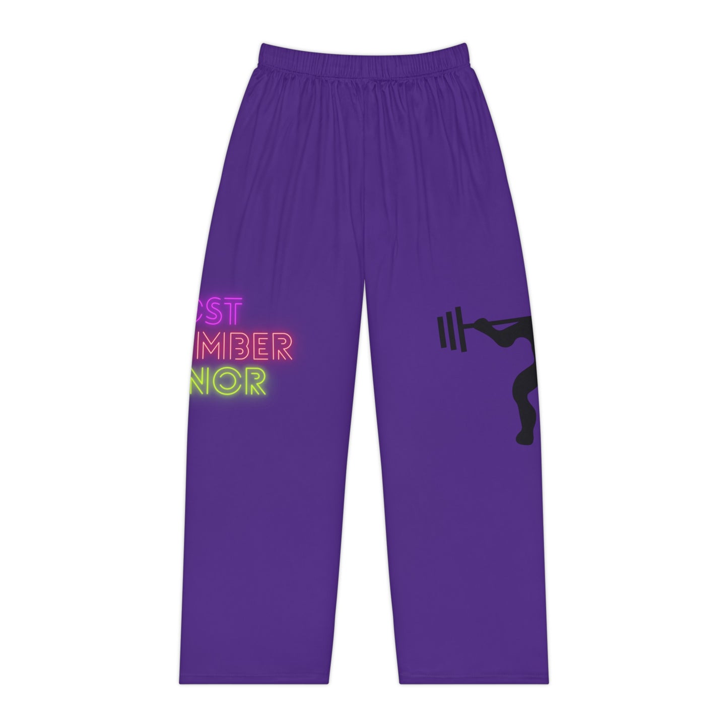 Women's Pajama Pants: Weightlifting Purple