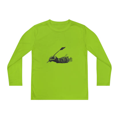 Youth Long Sleeve Competitor Tee: Writing