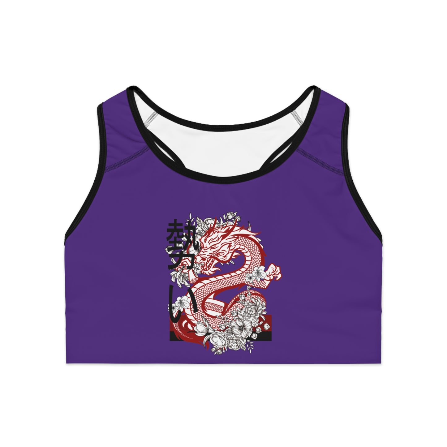 Sports Bra: Dragons Purple