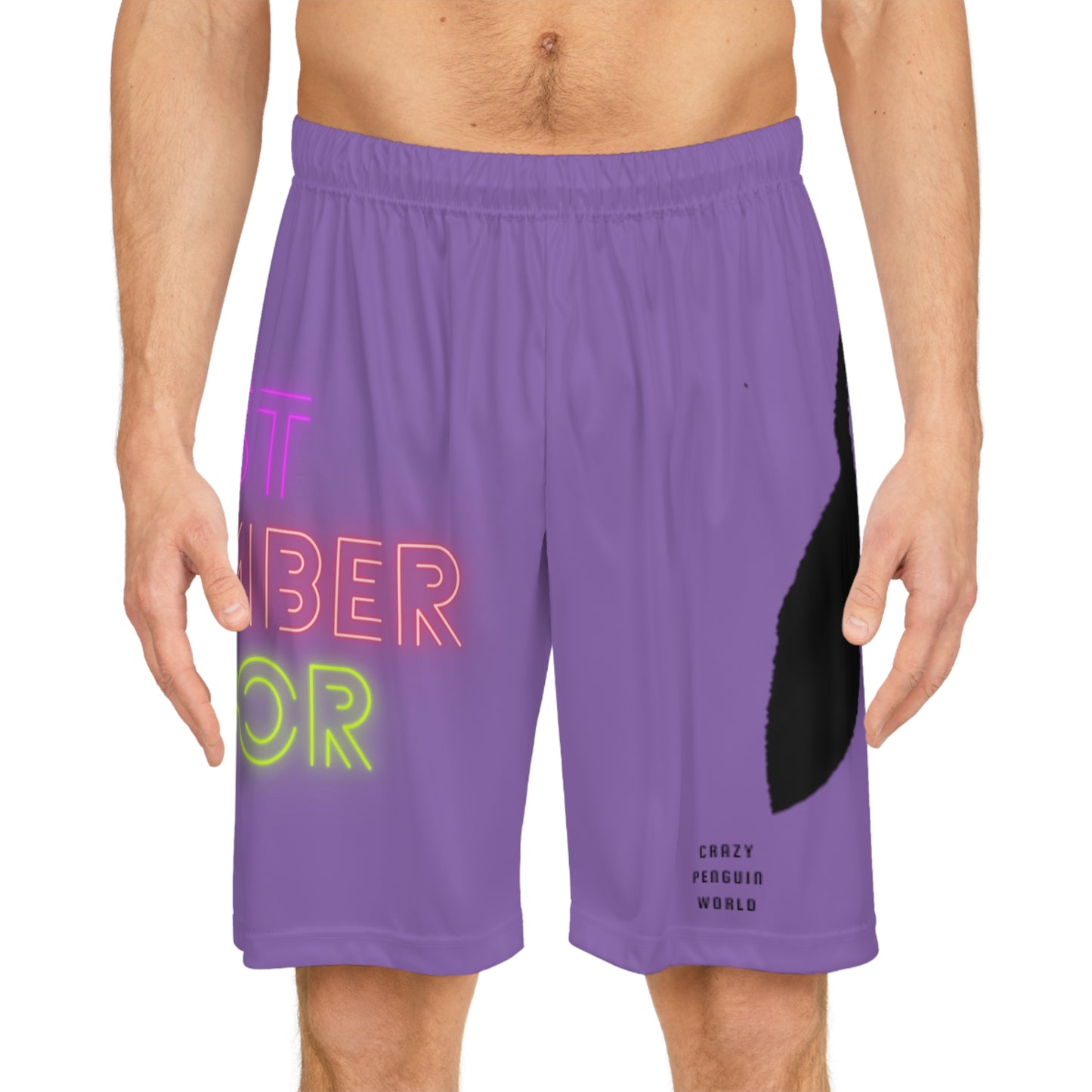 Basketball Shorts: Lost Remember Honor Lite Purple