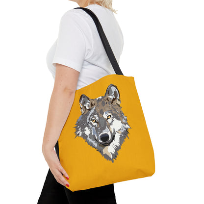 Tote Bag: Wolves Yellow