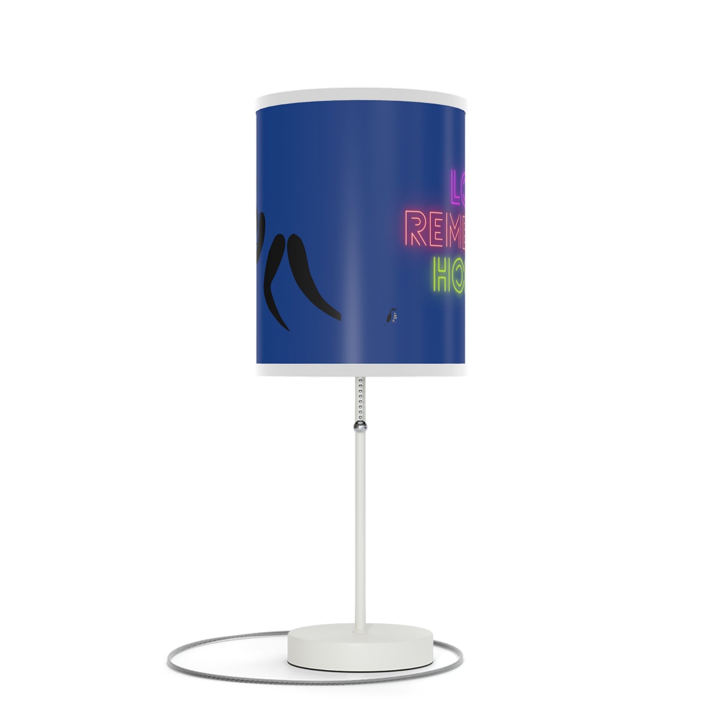 Lamp on a Stand, US|CA plug: Wrestling Dark Blue