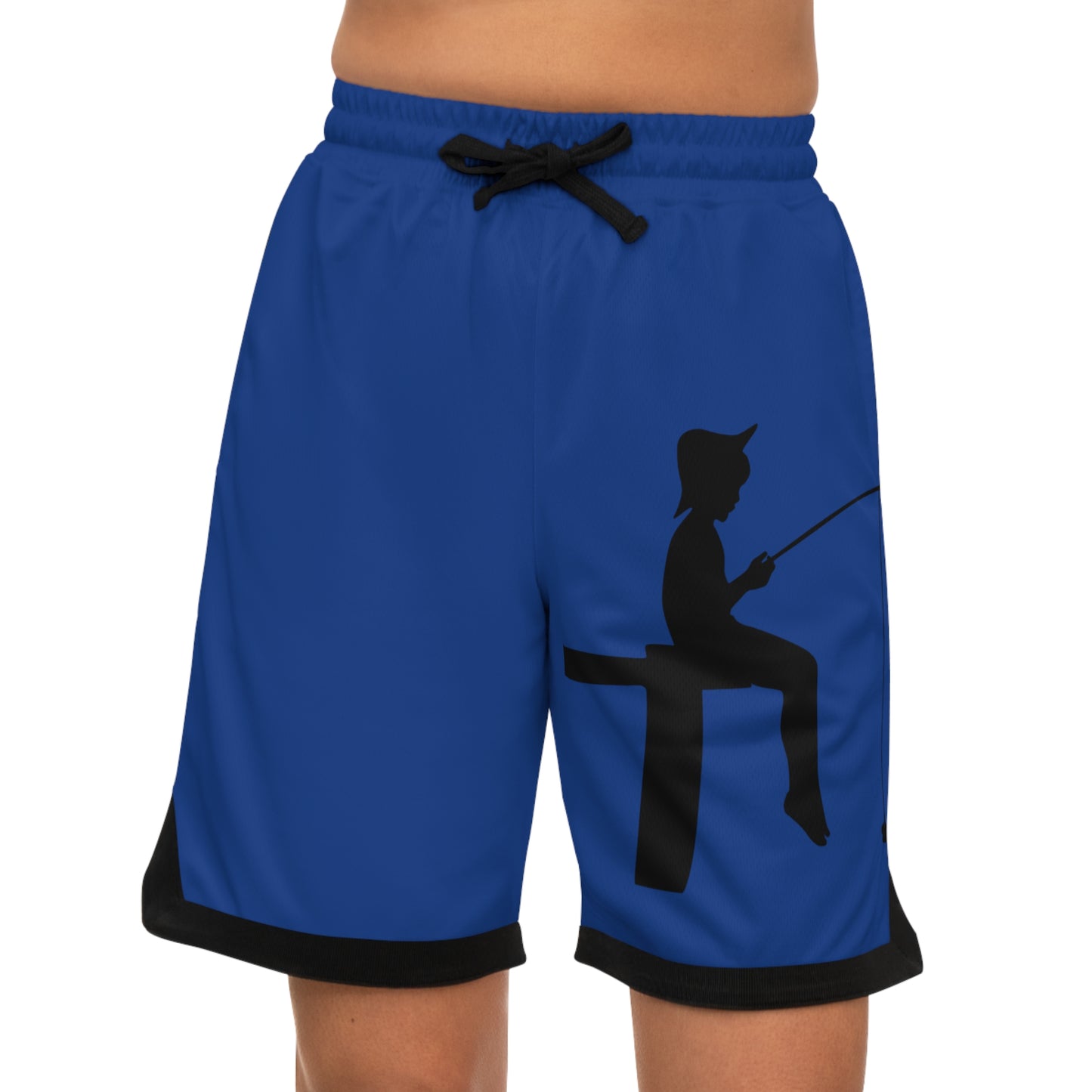 Basketball Rib Shorts: Fishing Dark Blue