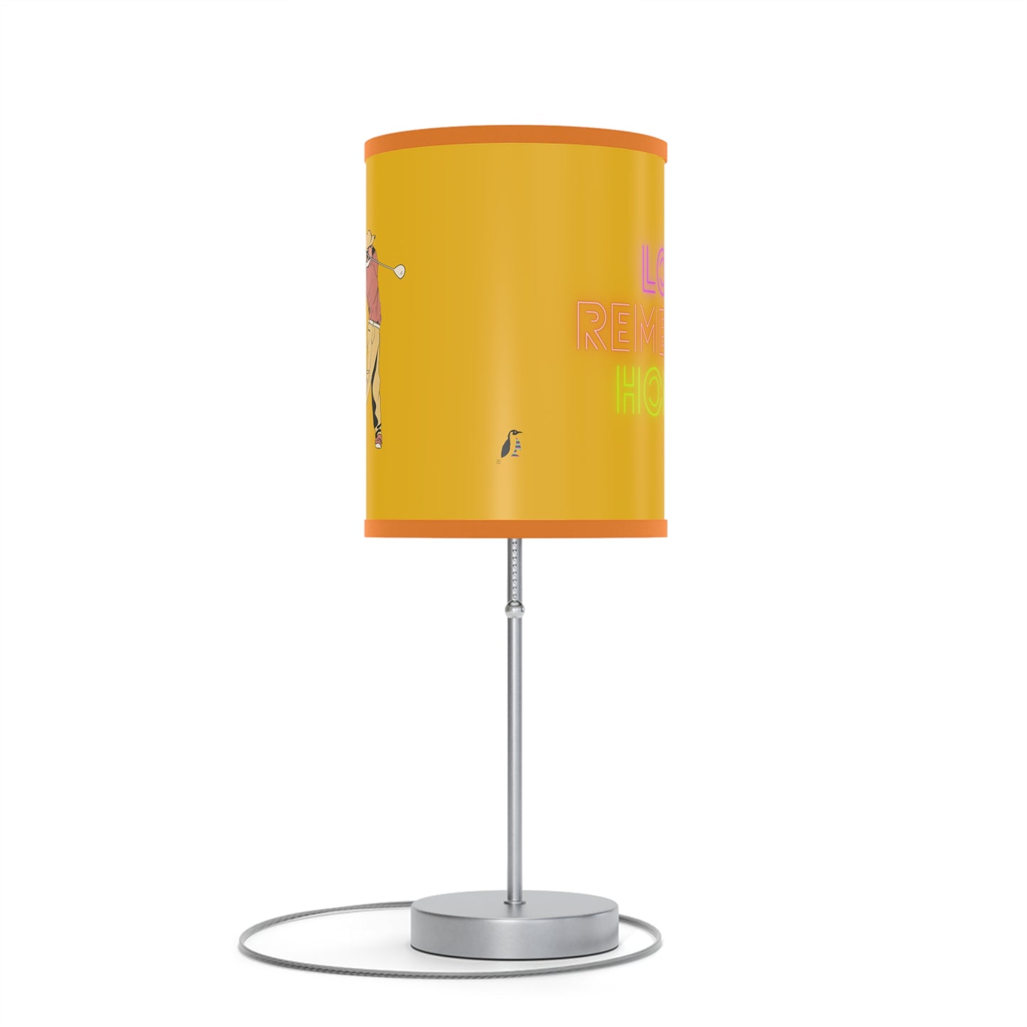 Lamp on a Stand, US|CA plug: Golf Yellow