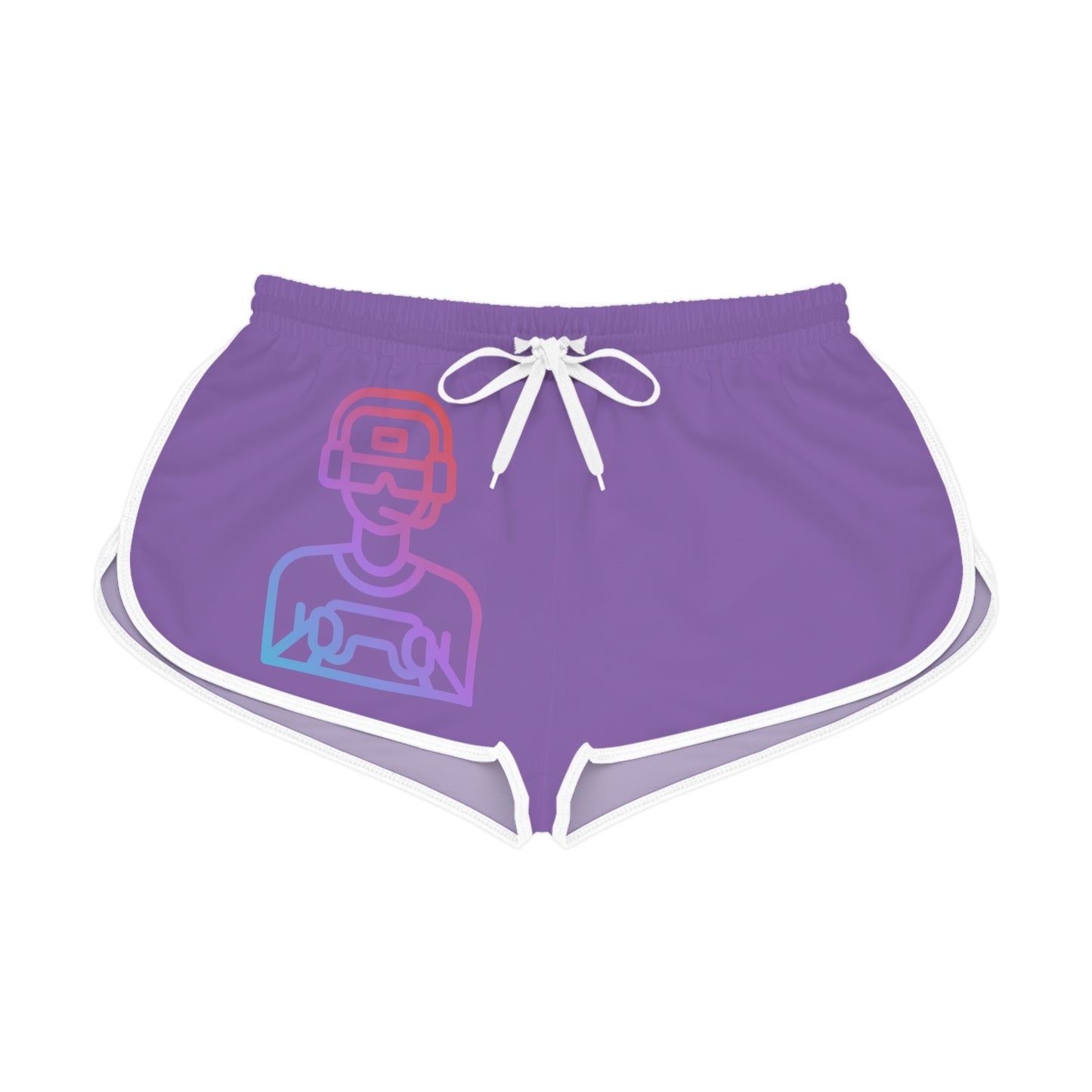 Women's Relaxed Shorts: Gaming Lite Purple