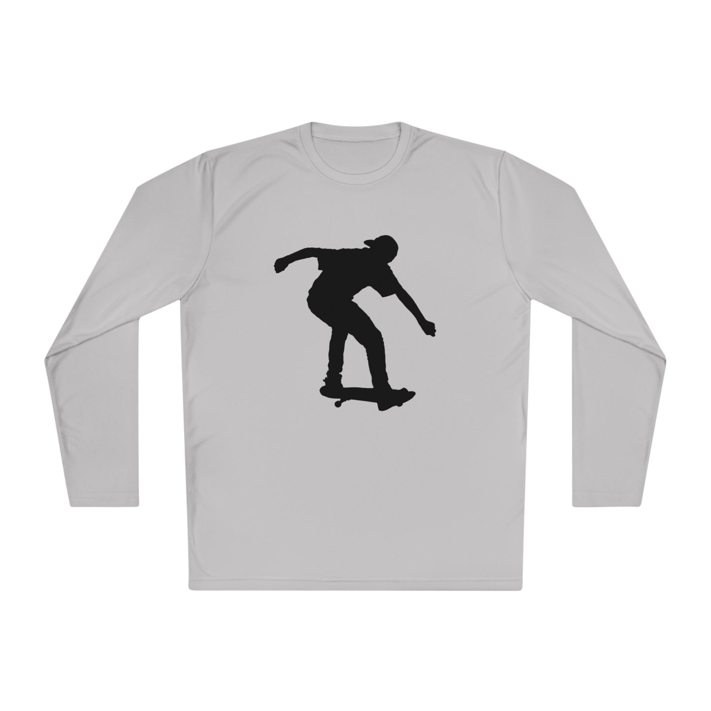 Magaan na Long Sleeve Tee: Skateboarding #1 