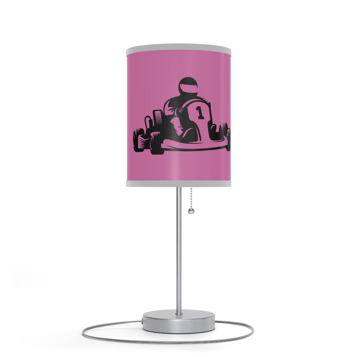 Lamp on a Stand, US|CA plug: Racing Lite Pink