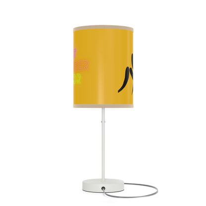 Lamp on a Stand, US|CA plug: Wrestling Yellow