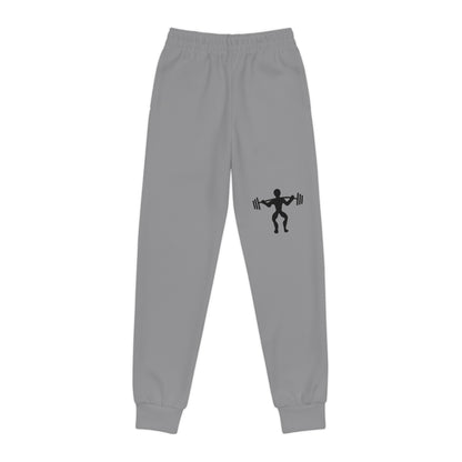 Youth Joggers: Weightlifting Grey