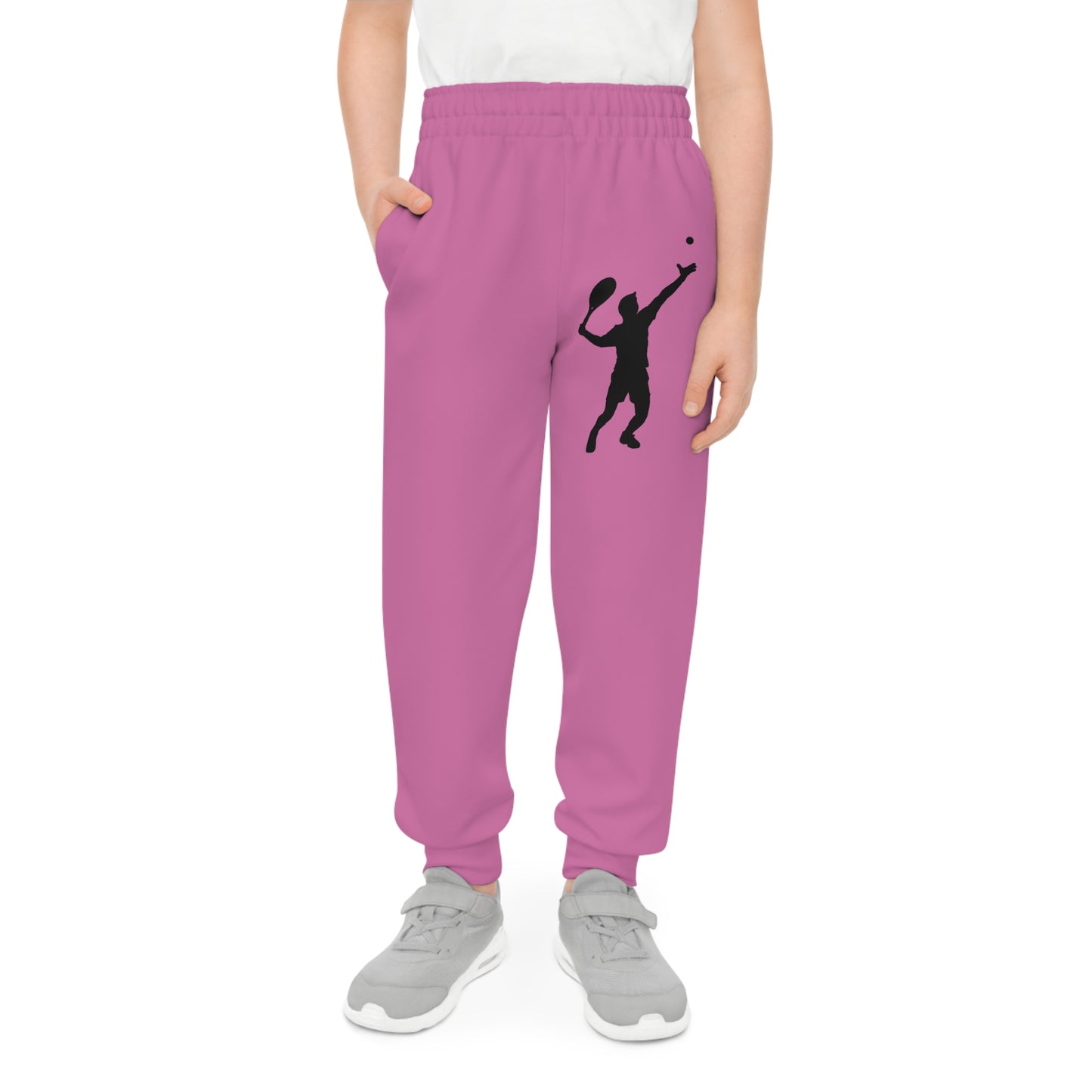 Youth Joggers: Tennis Lite Pink