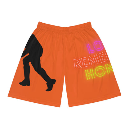 Basketball Shorts: Hockey Orange