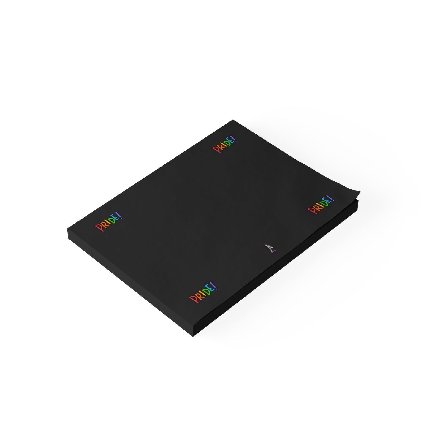 Post-it® Note Pads: LGBTQ Pride Black