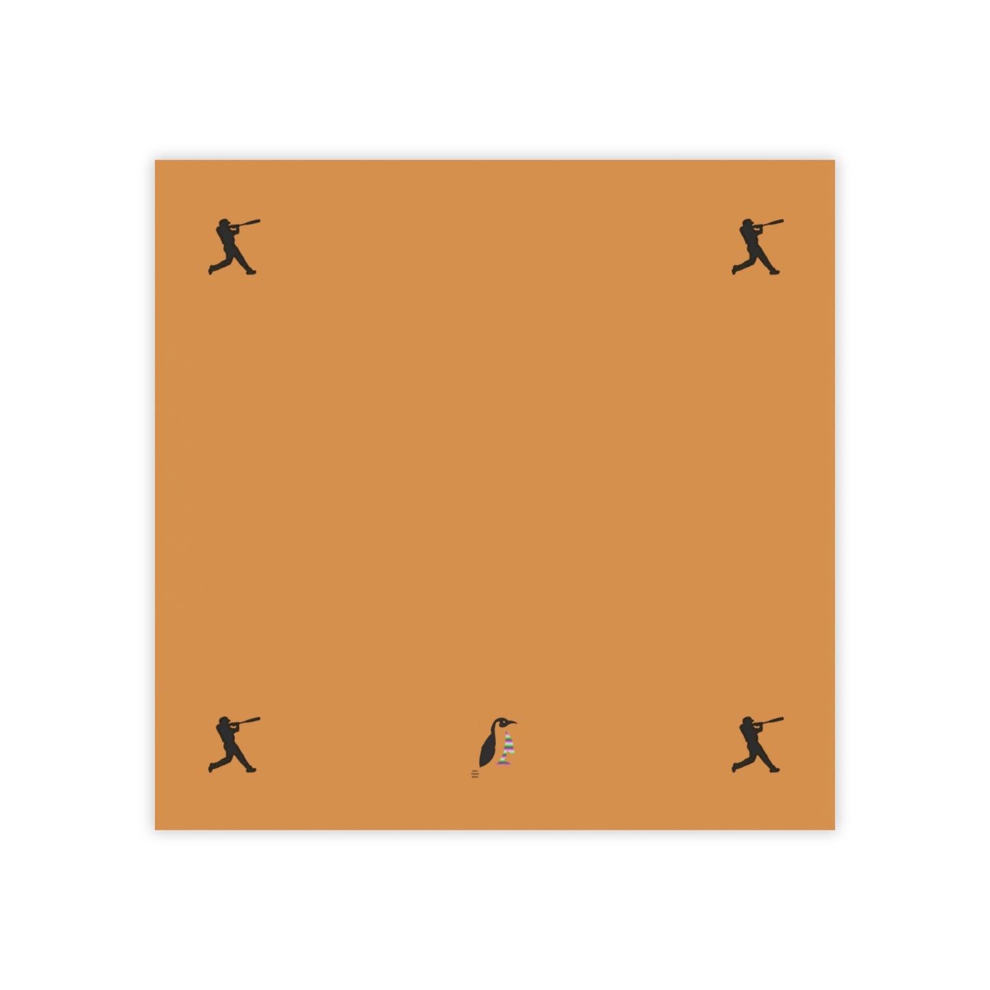 Post-it® Note Pads: Baseball Lite Brown