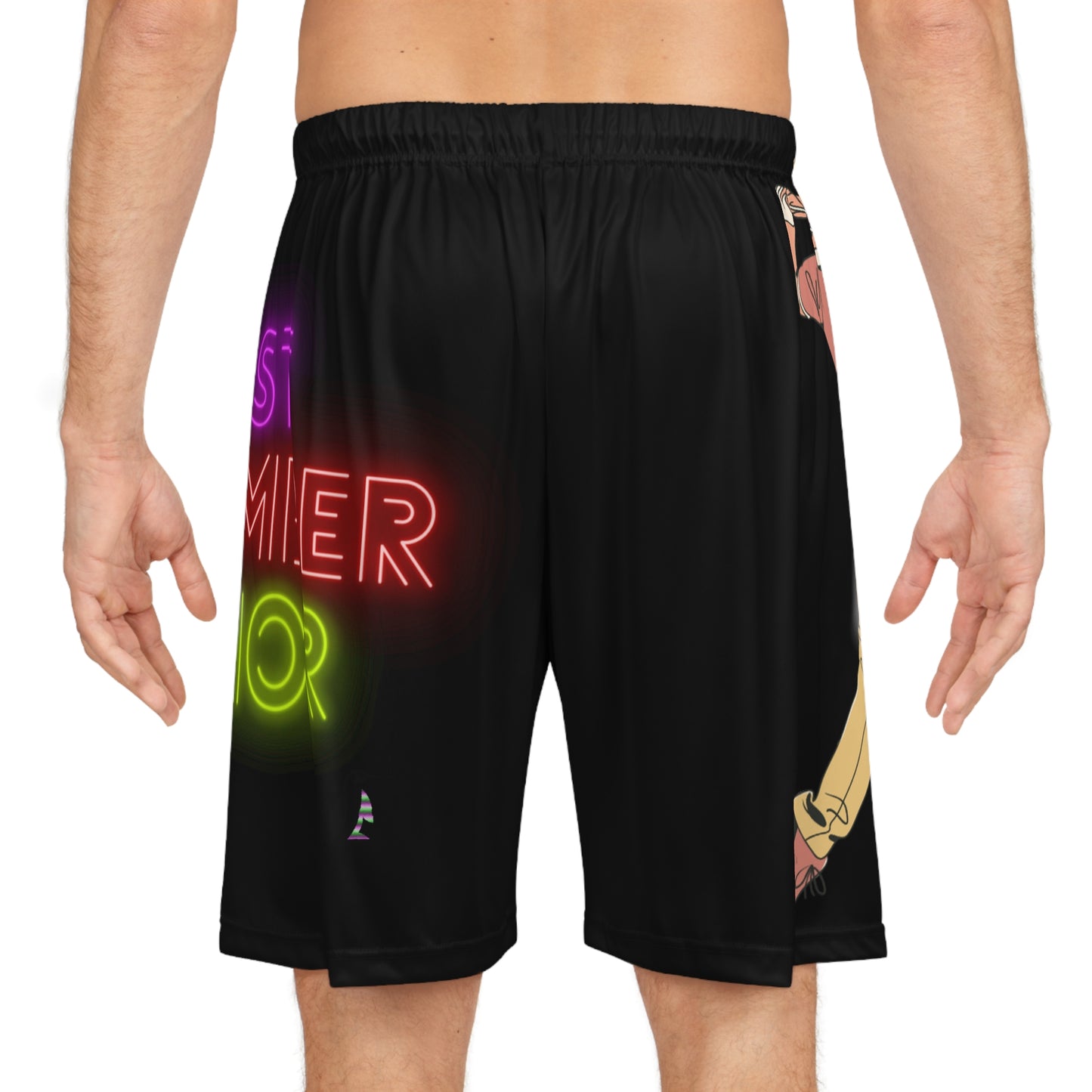 Basketball Shorts: Golf Black