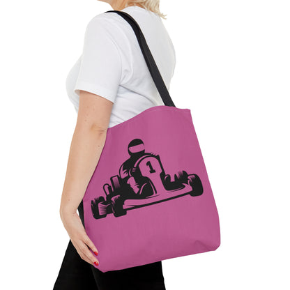 Tote Bag: Racing Lite Pink