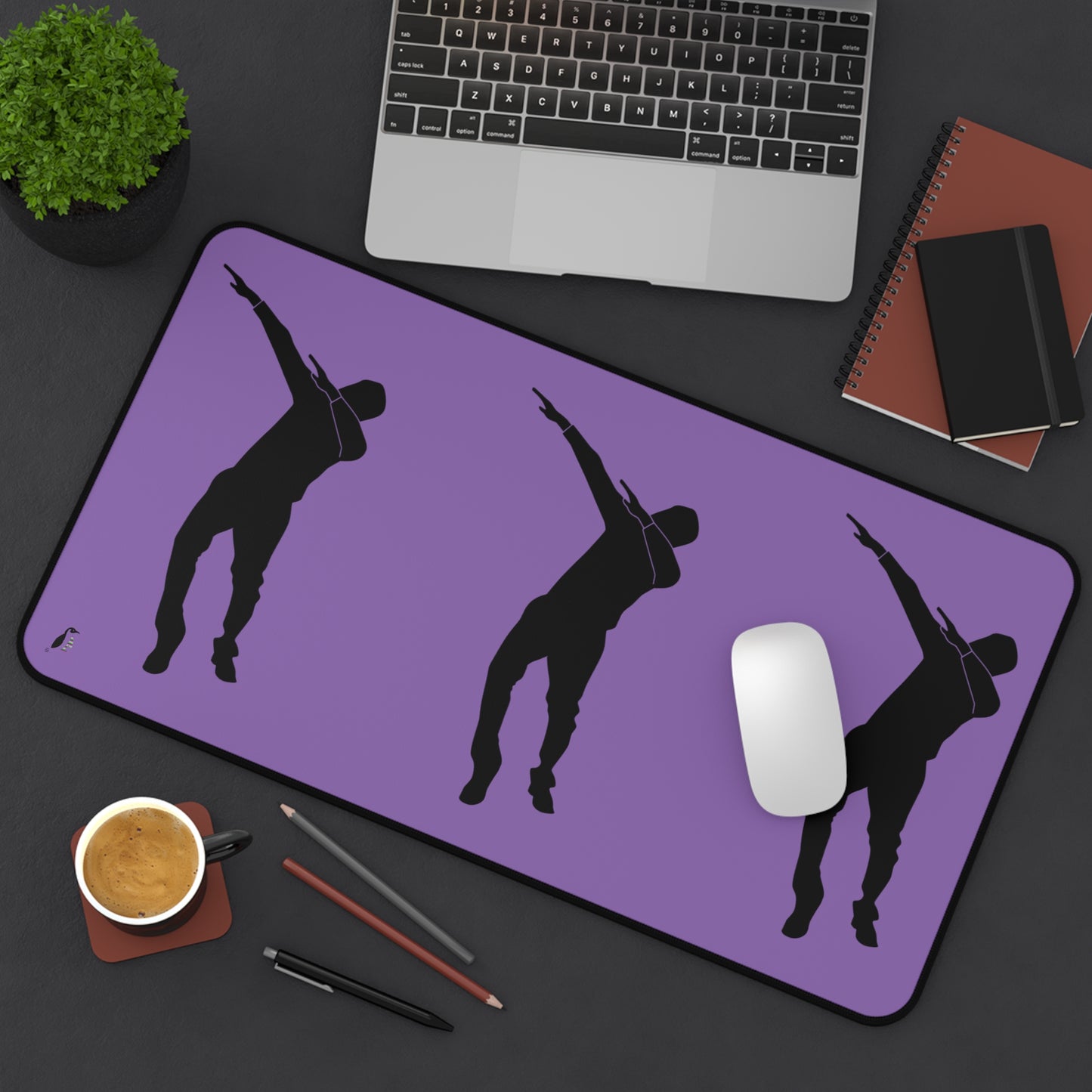 Desk Mat: Dance Lite Purple