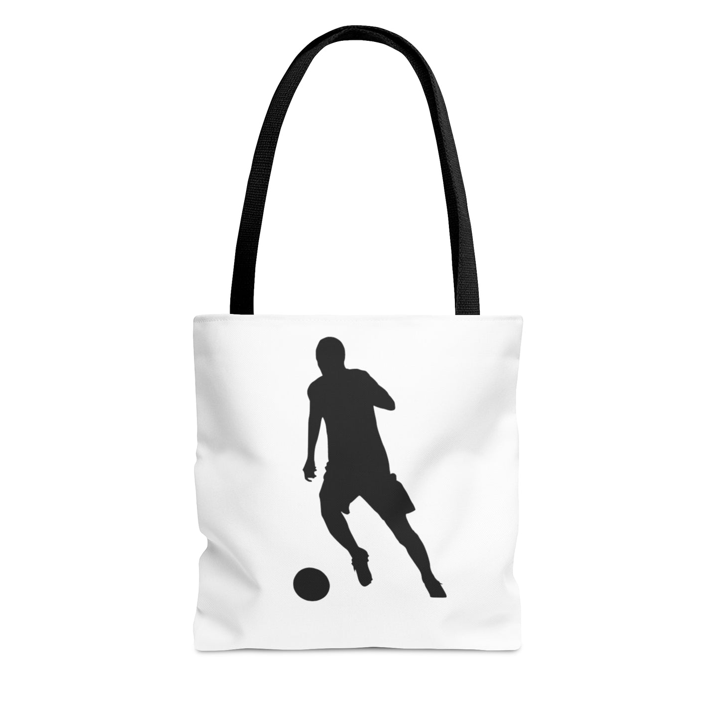 Tote Bag: Soccer White