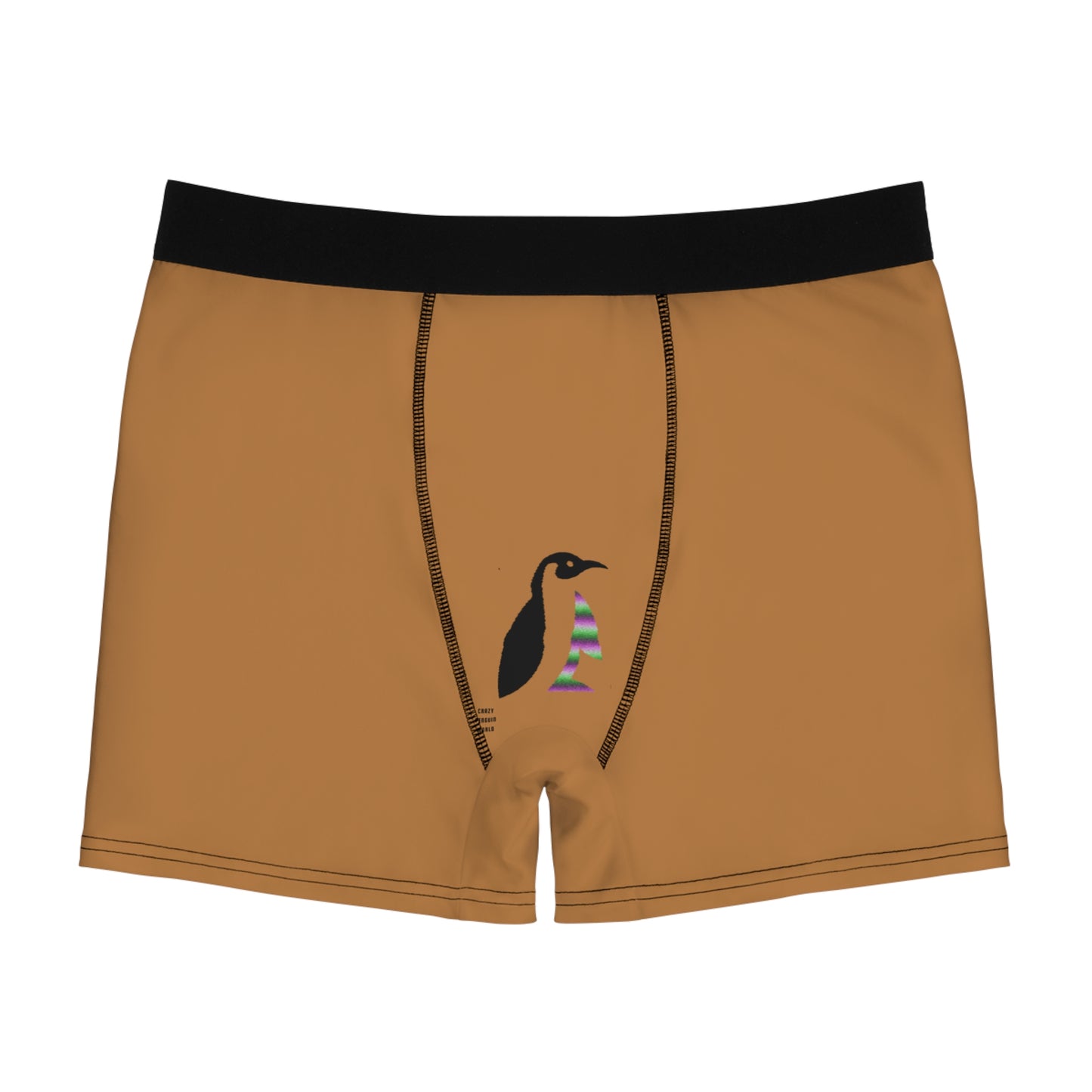 Men's Boxer Briefs: Wrestling Lite Brown