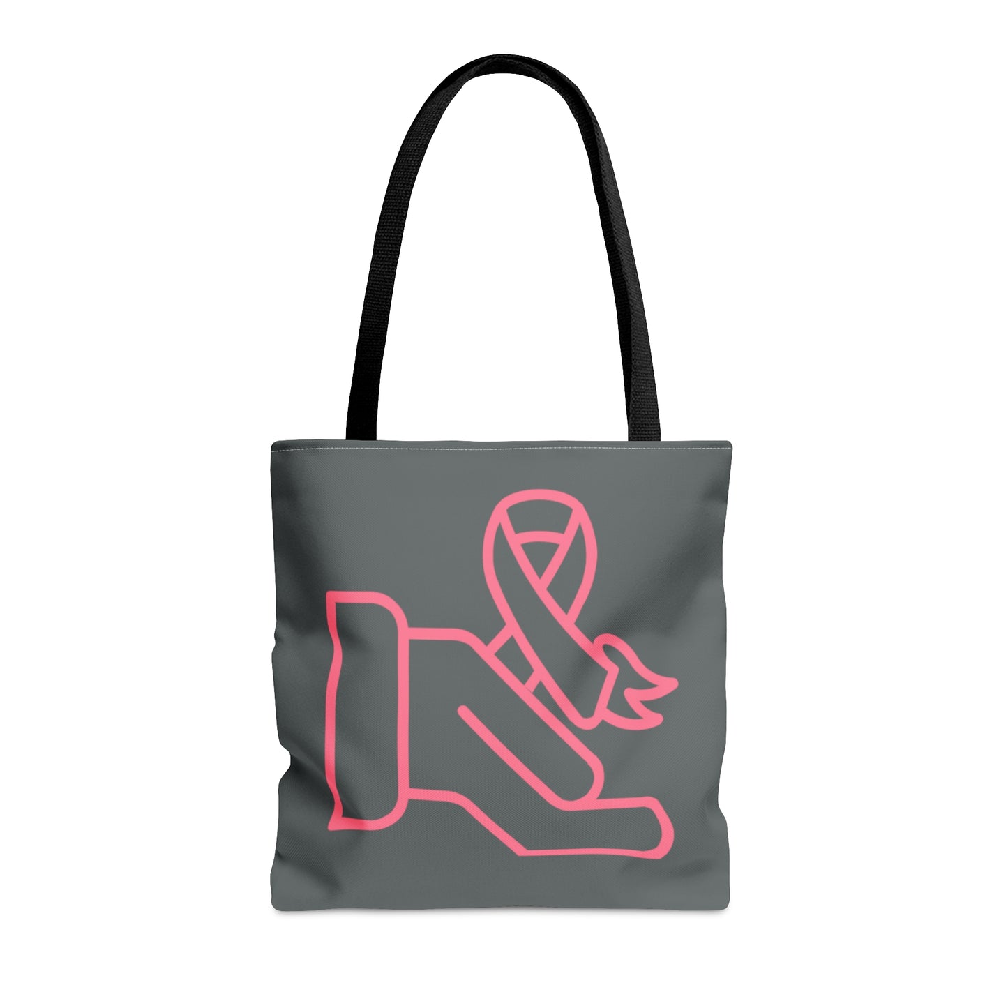 Tote Bag: Fight Cancer Dark Grey