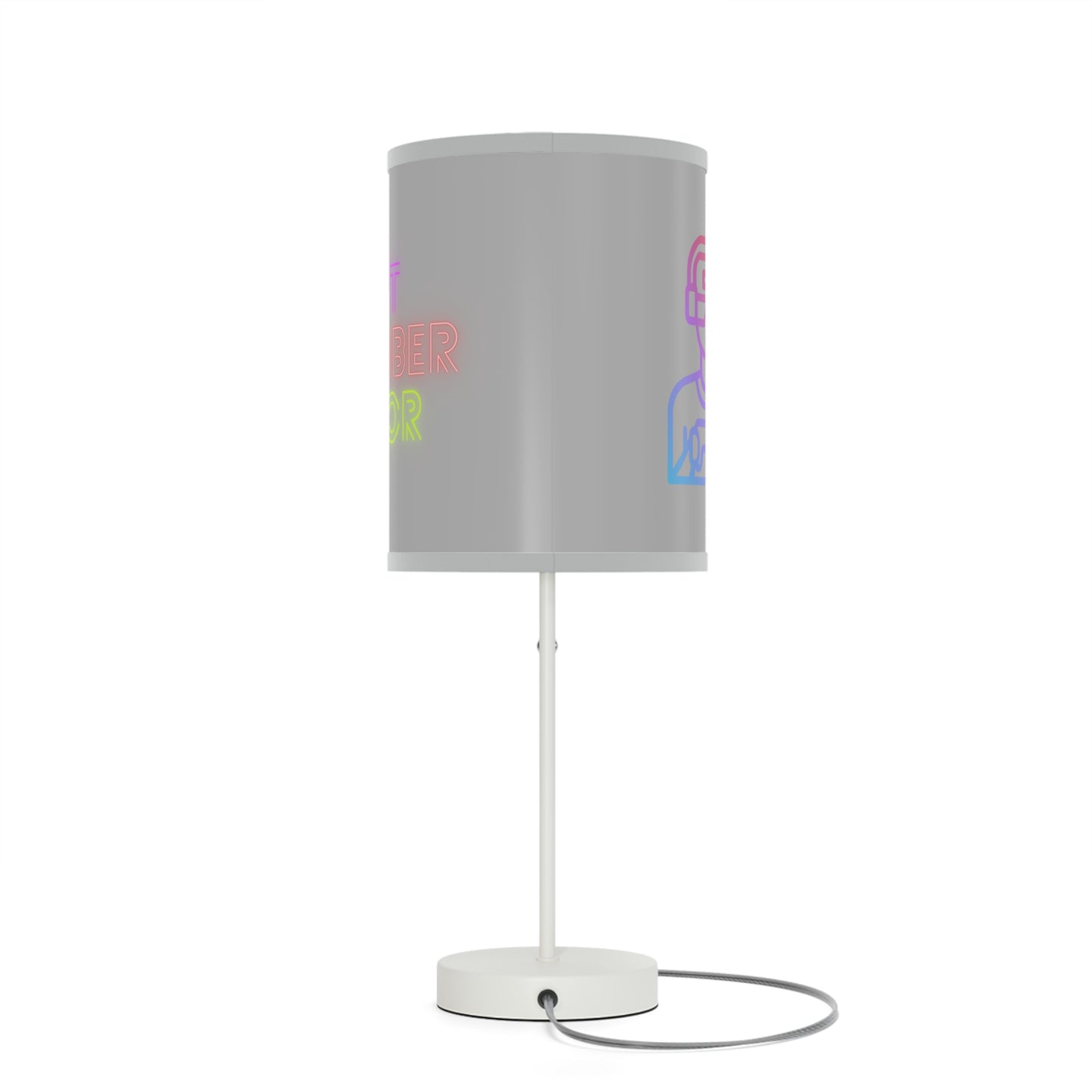 Lamp on a Stand, US|CA plug: Gaming Lite Grey 