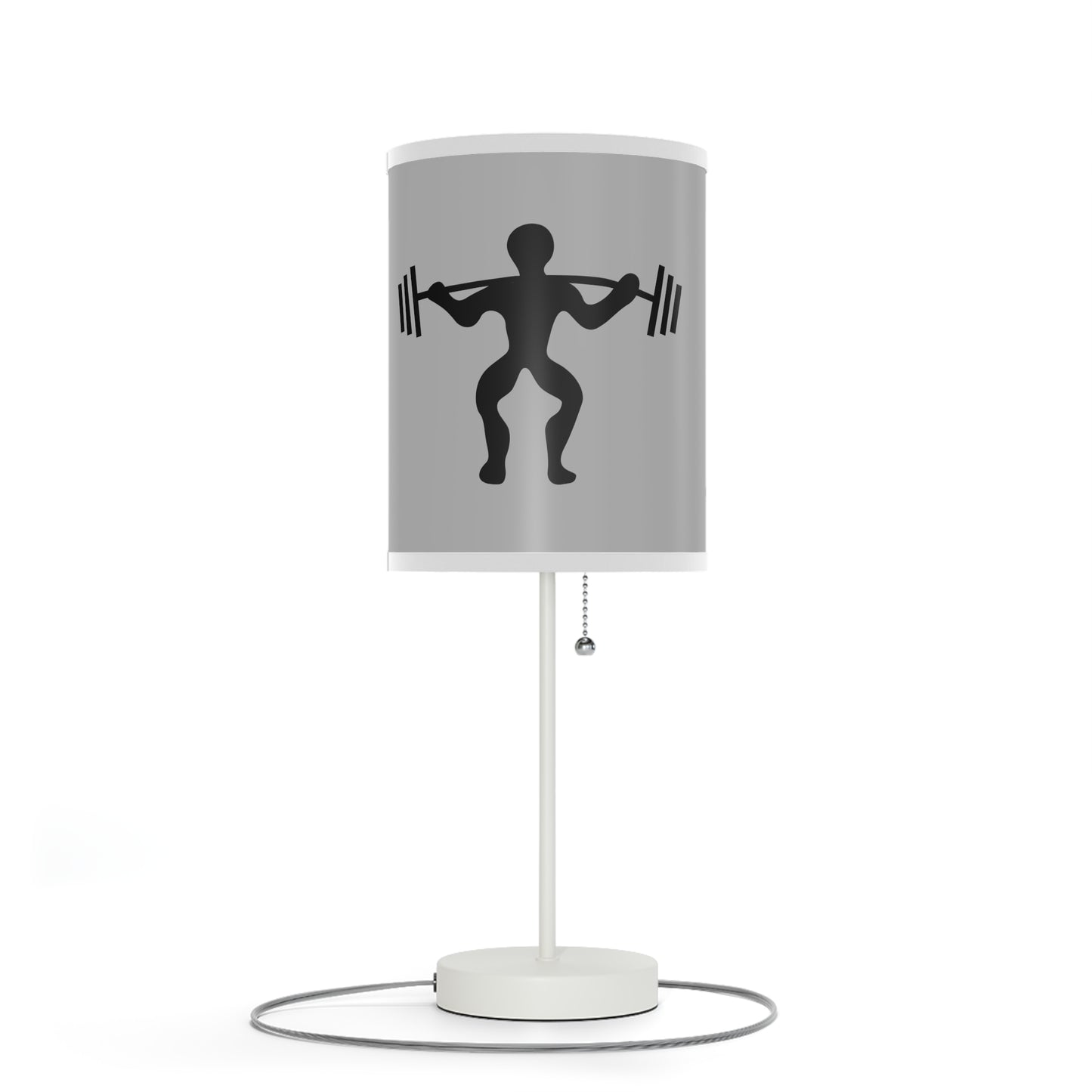 Lamp on a Stand, US|CA plug: Weightlifting Lite Grey