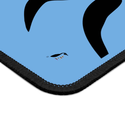 Gaming Mouse Pad: Wrestling Lite Blue