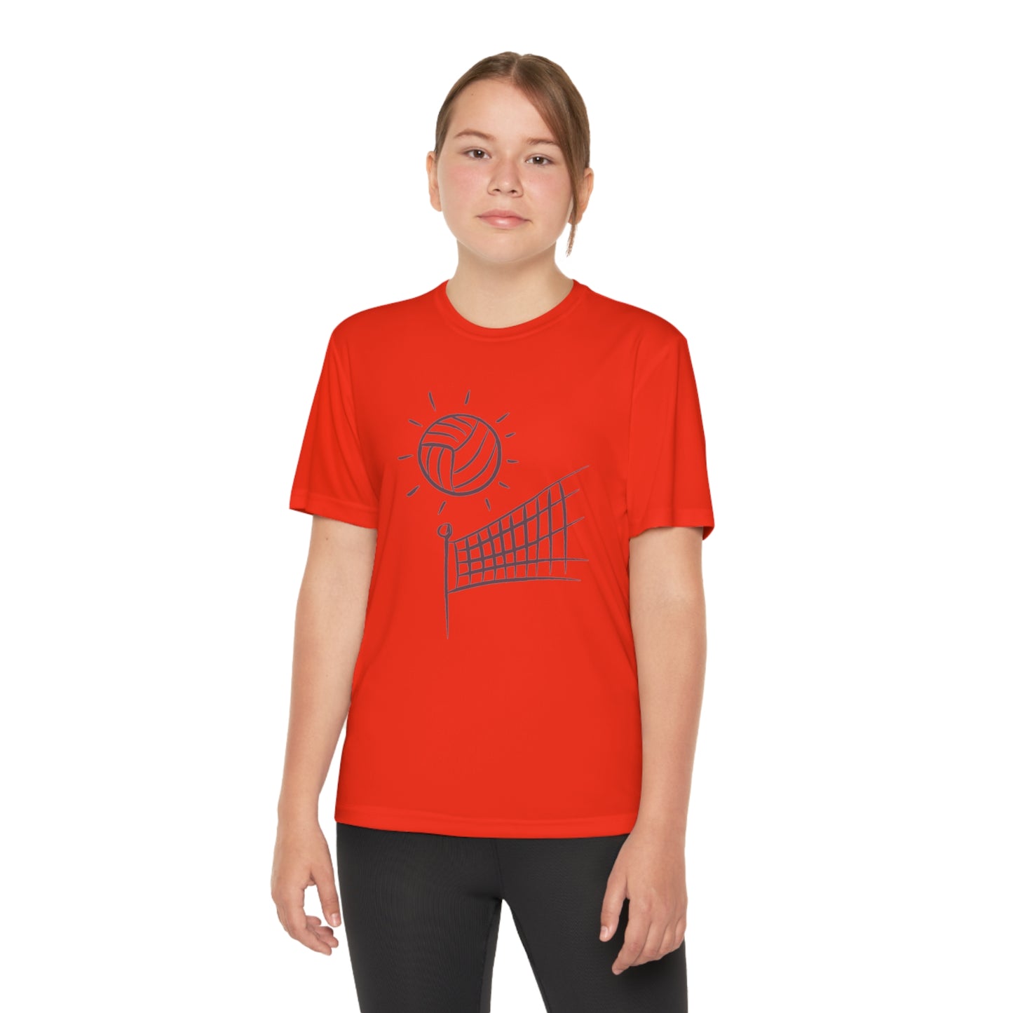 Youth Competitor Tee #1: Volleyball