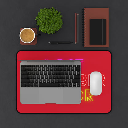 Desk Mat: Lost Remember Honor Dark Red