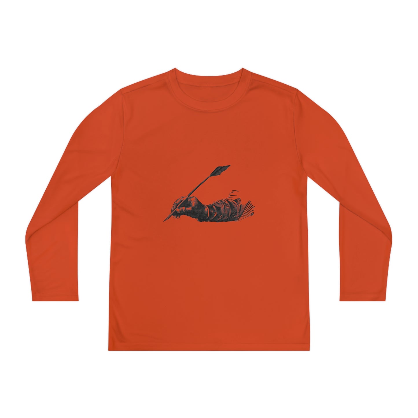 Youth Long Sleeve Competitor Tee: Writing