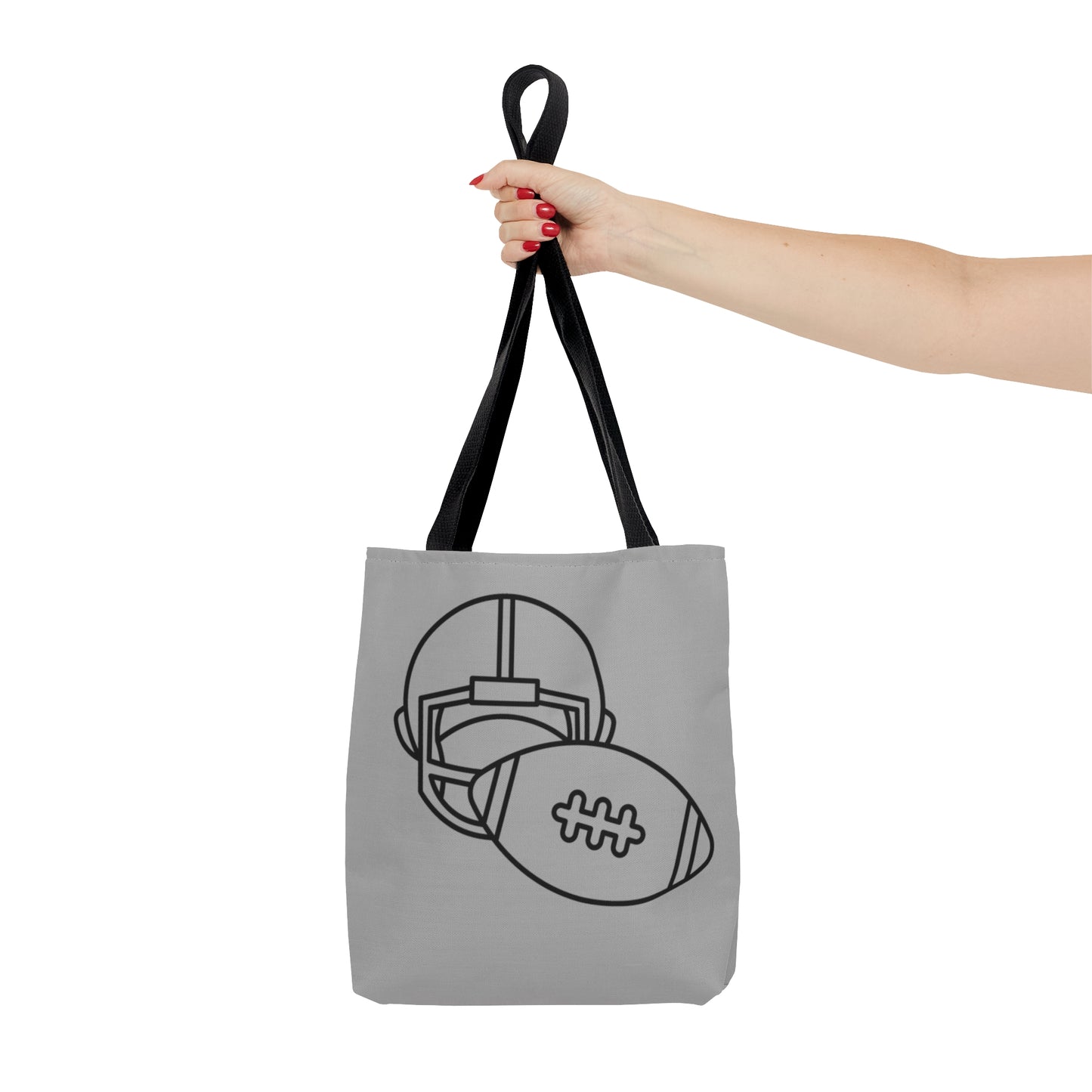 Tote Bag: Football Lite Grey