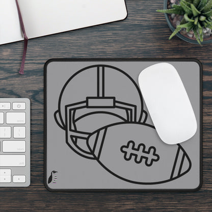 Gaming Mouse Pad: Football Grey